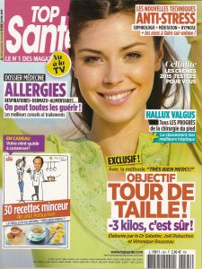 Livre bicarbonate Nicolas Palangié Top Santé Page de couverture Avril 2015