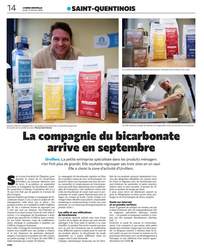 La compagnie déménage à Urvillers